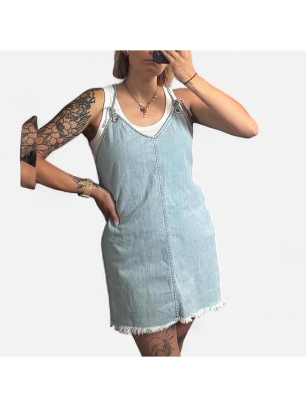 Bershka Light Blue Mini Dress